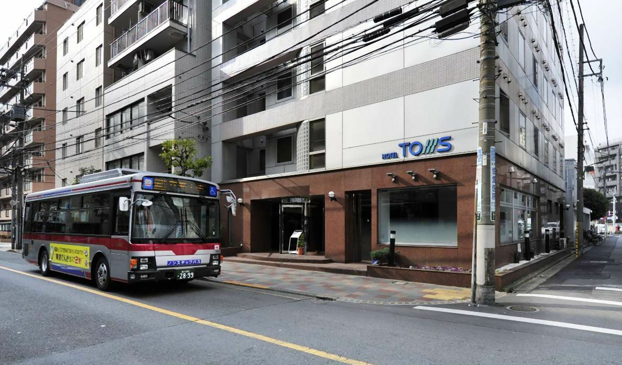 Hotel Toms Tokyo prefektur Exteriör bild
